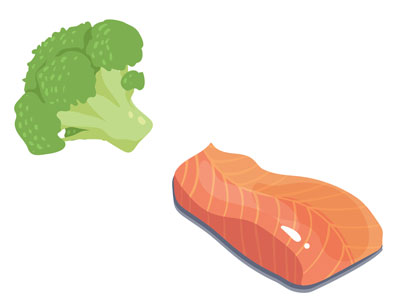 brocoli-salmon